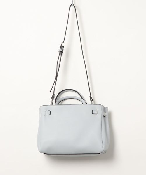 NATURAL BEAUTY BASIC（ナチュラルビューティーベーシック）の「スレンダーベルトショルダー（ショルダーバッグ・レディース・ブラック/ベージュ/ブルー・ﾌﾘ-）」の4枚目の写真