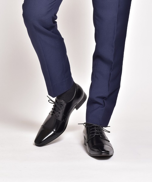 MM/ONE（エムエムワン）の「ストレートチップ ビジネスシューズ / 外羽根（ドレスシューズ・メンズ・ブラック/ブラウン・43/45/41/42/44/46/40/39）」の3枚目の写真