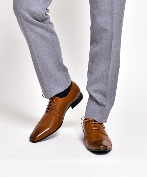 MM/ONE（エムエムワン）の「ストレートチップ ビジネスシューズ / 外羽根（ドレスシューズ・メンズ・ブラック/ブラウン・43/45/41/42/44/46/40/39）」の11枚目の写真