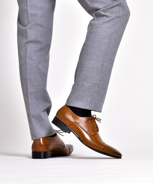 MM/ONE（エムエムワン）の「ストレートチップ ビジネスシューズ / 外羽根（ドレスシューズ・メンズ・ブラック/ブラウン・43/45/41/42/44/46/40/39）」の10枚目の写真