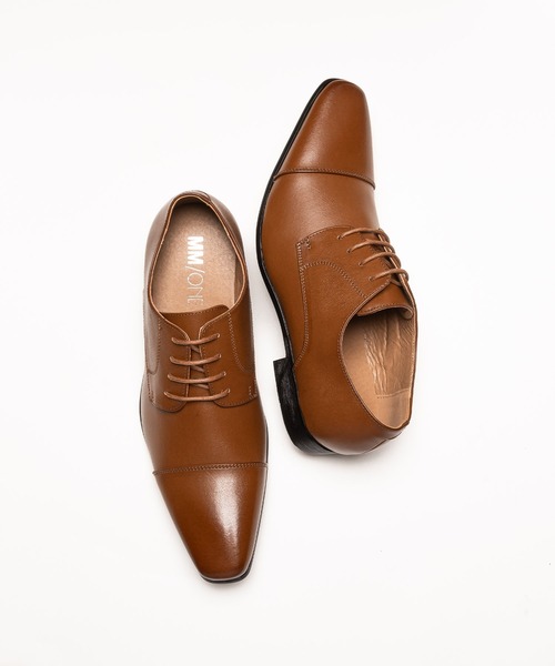 MM/ONE（エムエムワン）の「ストレートチップ ビジネスシューズ / 外羽根（ドレスシューズ・メンズ・ブラック/ブラウン・43/45/41/42/44/46/40/39）」の21枚目の写真