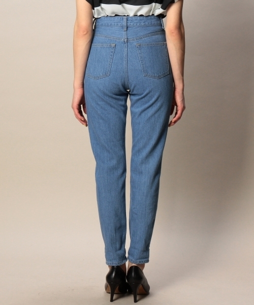 BEAUTY&YOUTH UNITED ARROWS(ビューティーアンドユースユナイテッドアローズ)の「BYBC コットンハイウエストデニム 40 ◆(デニムパンツ・レディース・ライトブルー/ネイビー・SMALL/MEDIUM)」の12枚目の写真