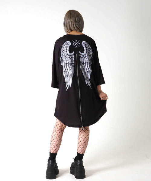 TRAVAS TOKYO（トラバス トウキョウ）の「Eyepatch angel round ZIP 