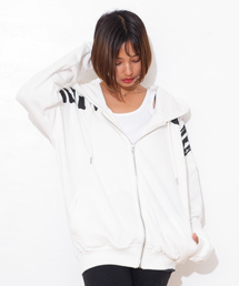 Roger&Raw / アートロゴZIPパーカーC/D