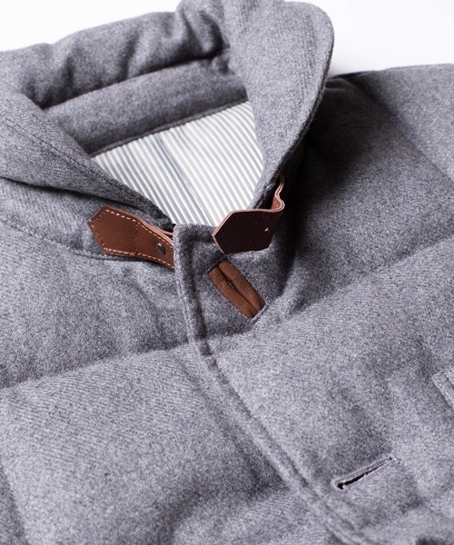 SHIPS JET BLUE（シップスジェットブルー）の「JB: ショールダウンベスト 14AW■●（ダウンベスト・メンズ・ネイビー/グレー・SMALL/MEDIUM/LARGE）」の9枚目の写真