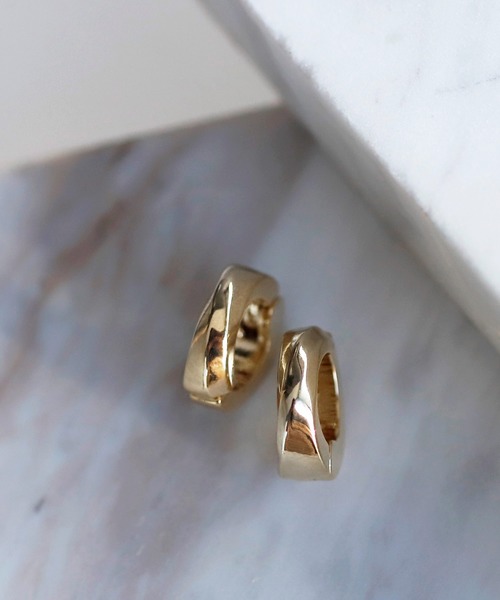 ANEMONE（アネモネ）の「メタルカールイヤリング[A]（イヤリング・レディース・シルバー/ゴールド・FREE）」の2枚目の写真