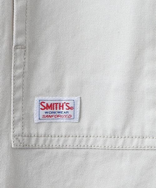 SMITH'S（スミス）の「【WEB限定カラー】SMITH’S別注オーバーオール(オールインワン/サロペット)（サロペット/オーバーオール・レディース・オフホワイト/ネイビー/ダークブラウン・LARGE/MEDIUM）」の15枚目の写真