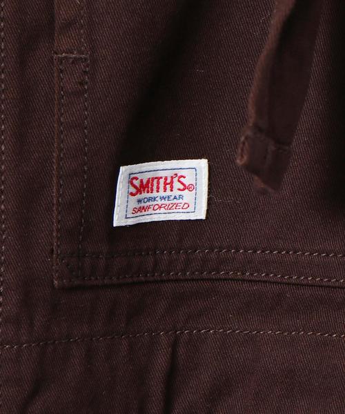 SMITH'S（スミス）の「【WEB限定カラー】SMITH’S別注オーバーオール(オールインワン/サロペット)（サロペット/オーバーオール・レディース・オフホワイト/ネイビー/ダークブラウン・LARGE/MEDIUM）」の13枚目の写真