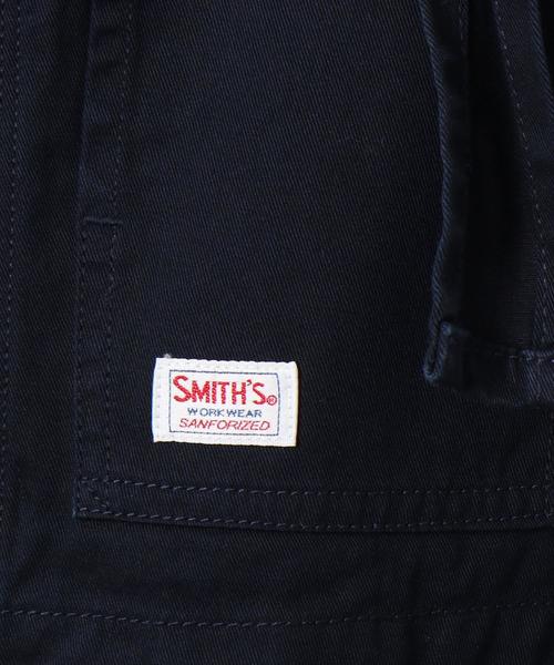 SMITH'S（スミス）の「【WEB限定カラー】SMITH’S別注オーバーオール(オールインワン/サロペット)（サロペット/オーバーオール・レディース・オフホワイト/ネイビー/ダークブラウン・LARGE/MEDIUM）」の11枚目の写真
