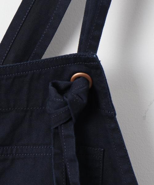 SMITH'S（スミス）の「【WEB限定カラー】SMITH’S別注オーバーオール(オールインワン/サロペット)（サロペット/オーバーオール・レディース・オフホワイト/ネイビー/ダークブラウン・LARGE/MEDIUM）」の8枚目の写真