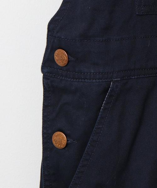 SMITH'S（スミス）の「【WEB限定カラー】SMITH’S別注オーバーオール(オールインワン/サロペット)（サロペット/オーバーオール・レディース・オフホワイト/ネイビー/ダークブラウン・LARGE/MEDIUM）」の6枚目の写真