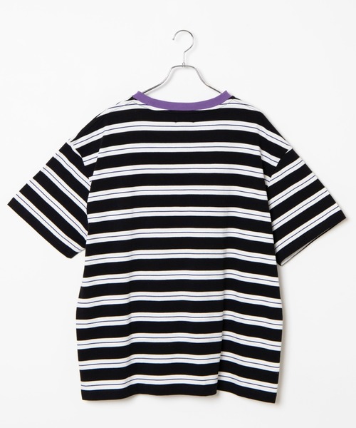 BUCCA 44(ブッカフォーティーフォー)の「【BUCCA 44】マルチボーダーポケT(Tシャツ/カットソー・メンズ・ホワイト系その他5/ブラック系その他5・MEDIUM/LARGE/X-LARGE/XX-LARGE/XXX-LARGE)」の5枚目の写真