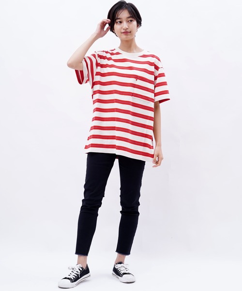 BUCCA 44(ブッカフォーティーフォー)の「【BUCCA 44】マルチボーダーポケT(Tシャツ/カットソー・メンズ・ホワイト系その他5/ブラック系その他5・MEDIUM/LARGE/X-LARGE/XX-LARGE/XXX-LARGE)」の15枚目の写真