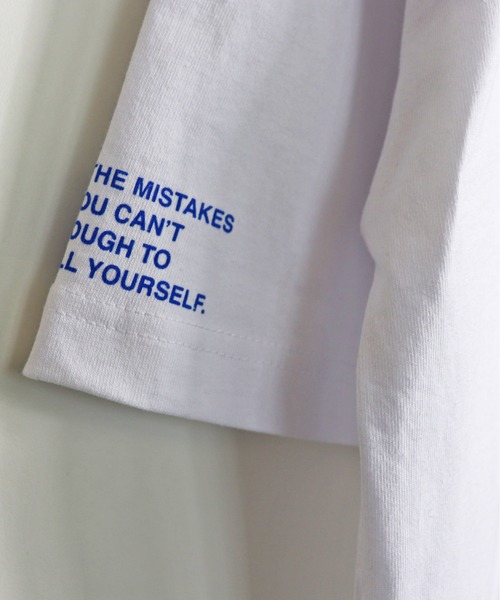 ILL'S（イルズ）の「ILL'S / イルズ vertical ロゴTシャツ（Tシャツ/カットソー・メンズ・ホワイト/ブラック/パープル・M/L）」の18枚目の写真
