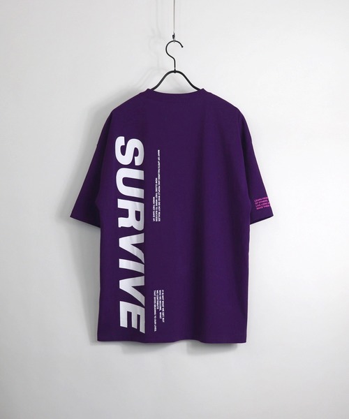 ILL'S（イルズ）の「ILL'S / イルズ vertical ロゴTシャツ（Tシャツ/カットソー・メンズ・ホワイト/ブラック/パープル・M/L）」の21枚目の写真