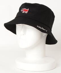 Keith Haring | 【Keith Haring/キースヘリング】アートロゴ バケットハット(ハット)