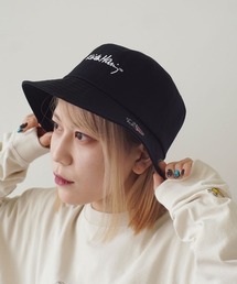 Keith Haring（キース・ヘリング）の「【Keith Haring/キースヘリング】アートロゴ バケットハット（ハット）」