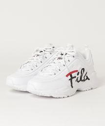 FILA | FILA フィラ DISTRACER SCRIPT WHT/NVY/RED(スニーカー)