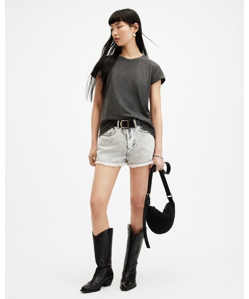 ALLSAINTS(オールセインツ)の「ANNA T-SHIRT | アンナ Tシャツ(Tシャツ/カットソー・レディース・ブラック系その他・4/6/8/10/2)」の22枚目の写真