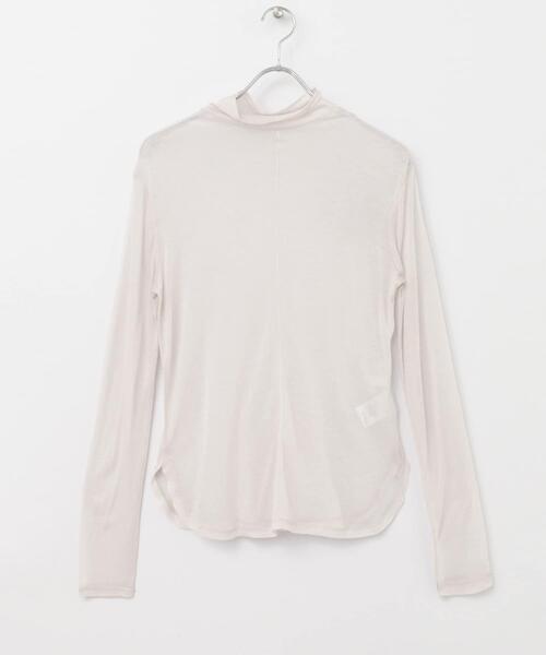 SENSE OF PLACE by URBAN RESEARCH（センスオブプレイスバイアーバンリサーチ）の「ハイネックシアートップ（Tシャツ/カットソー・レディース・ライトブルー/ブラック/モカ/ライトベージュ・FREE）」の5枚目の写真