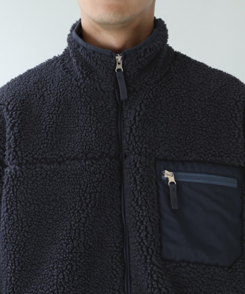 RAGEBLUE（レイジブルー）の「ボアスタンドブルゾン/891053（ブルゾン・メンズ・ブラック/オフホワイト/キャメル/ネイビー/グレー/ブルー/その他4/その他5/その他19/ダークブラウン/オリーブ・MEDIUM/LARGE/SMALL/X-LARGE）」の19枚目の写真