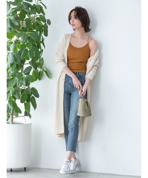 セール カーディガンリブニットワンピース ワンピース Fifth フィフス のファッション通販 Zozotown