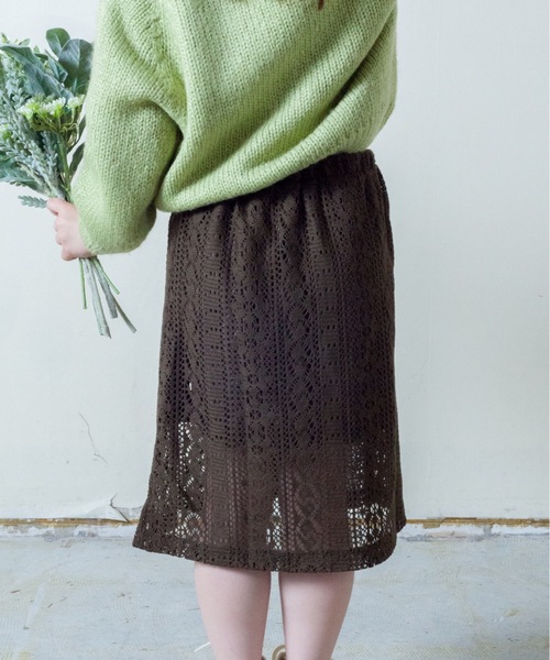 ＆yam（アンドヤム）の「カラーニット（ニット/セーター・キッズ・パープル/オレンジ/グリーン・100cm/110cm/120cm/140cm/130cm/150cm/160cm）」の16枚目の写真