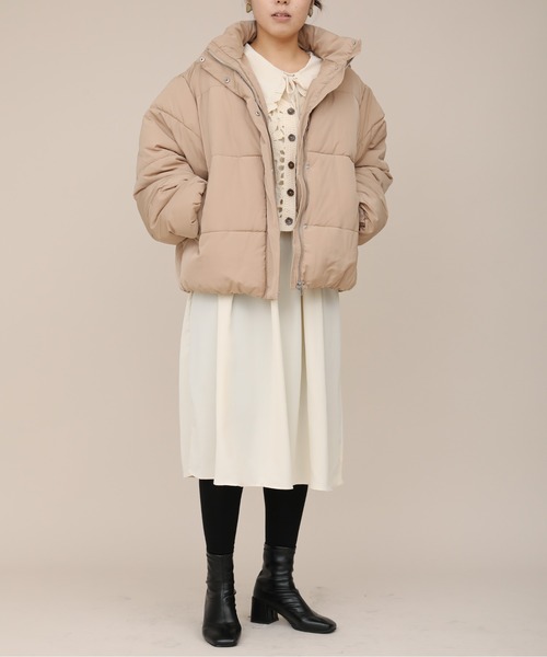 sakishimatokyo（サキシマトーキョー）の「【ZOZO限定】サキシマamp[フードツキナカワタジャケット]（ブルゾン・レディース・ブラック/ベージュ・FREE）」の16枚目の写真