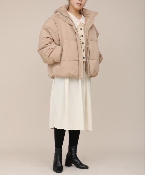 sakishimatokyo（サキシマトーキョー）の「【ZOZO限定】サキシマamp[フードツキナカワタジャケット]（ブルゾン・レディース・ブラック/ベージュ・FREE）」の19枚目の写真