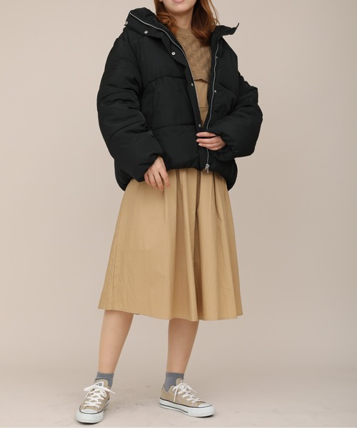 sakishimatokyo（サキシマトーキョー）の「【ZOZO限定】サキシマamp[フードツキナカワタジャケット]（ブルゾン・レディース・ブラック/ベージュ・FREE）」の14枚目の写真