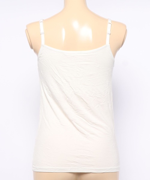 Lace Ladies(レースレディース)の「カップ付きキャミソール ブラトップ(キャミソール・レディース・ブラック/グレー/ベージュ/ホワイト・M/L/XL/S/XXL)」の6枚目の写真
