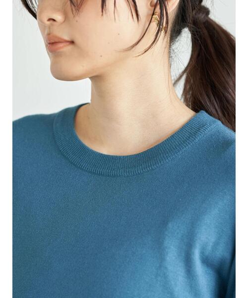 AMERICAN HOLIC（アメリカンホリック）の「ショルダーフリルニットプルオーバー ＊（ニット/セーター・レディース・ブラック/ブルー/ライトベージュ・FREE）」の21枚目の写真