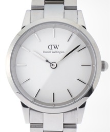 Daniel Wellington（ダニエルウェリントン）の「DW00100203 ICONIC LINK 36S White 36mm（アナログ腕時計・メンズ）」
