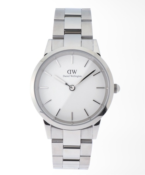 Daniel Wellington 腕時計 ICONIC LINK 36 ホワイト DW00100203 Iconic Link Silver | DW