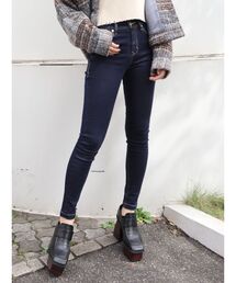 EMODA | 【ELDER】NUDEジャストウェストデニム(デニムパンツ)