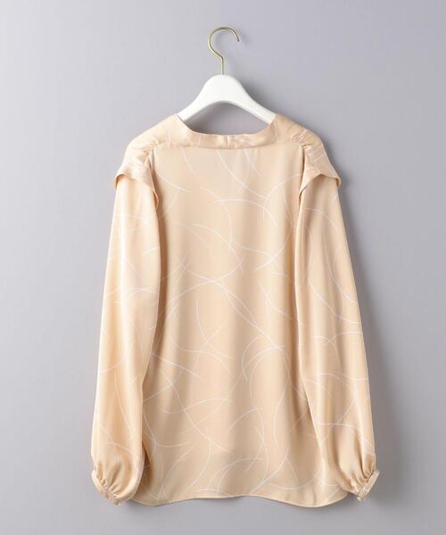 「UNITED ARROWS」 長袖ブラウス - ベージュ レディース アウトレットのレディースのシャツ / ブラウス（ベージュ）/1の