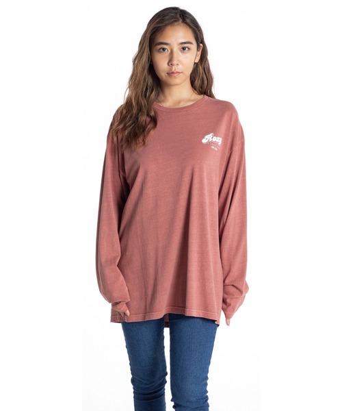 ROXY（ロキシー）の「SURF CLUB L/S/ロキシーバックプリント長袖ロンT（Tシャツ/カットソー・レディース・レッド/アクア/ホワイト/ピンク系その他・SMALL/MEDIUM/LARGE）」の7枚目の写真