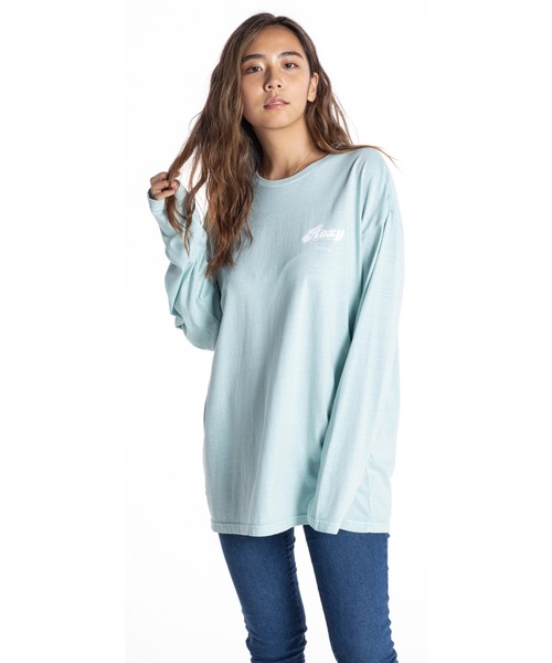 ROXY（ロキシー）の「SURF CLUB L/S/ロキシーバックプリント長袖ロンT（Tシャツ/カットソー・レディース・レッド/アクア/ホワイト/ピンク系その他・SMALL/MEDIUM/LARGE）」の6枚目の写真
