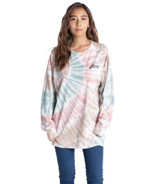 ROXY（ロキシー）の「SURF CLUB L/S/ロキシーバックプリント長袖ロンT（Tシャツ/カットソー・レディース・レッド/アクア/ホワイト/ピンク系その他・SMALL/MEDIUM/LARGE）」の8枚目の写真