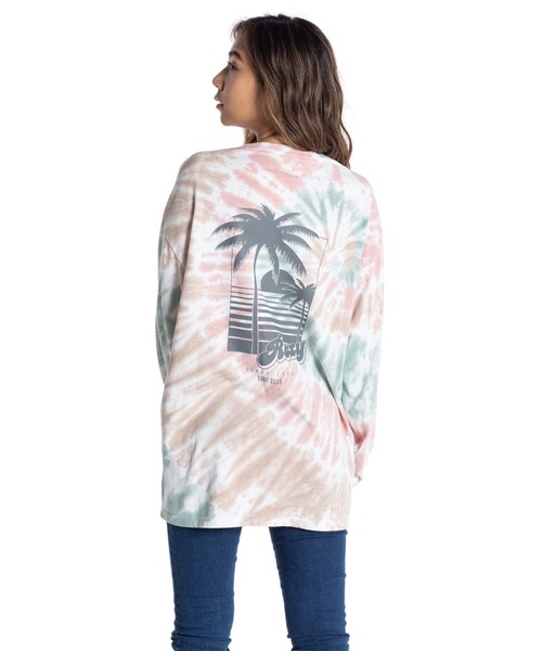 ROXY（ロキシー）の「SURF CLUB L/S/ロキシーバックプリント長袖ロンT（Tシャツ/カットソー・レディース・レッド/アクア/ホワイト/ピンク系その他・SMALL/MEDIUM/LARGE）」の16枚目の写真