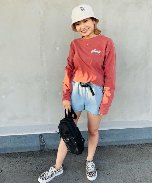 ROXY（ロキシー）の「SURF CLUB L/S/ロキシーバックプリント長袖ロンT（Tシャツ/カットソー・レディース・レッド/アクア/ホワイト/ピンク系その他・SMALL/MEDIUM/LARGE）」の12枚目の写真