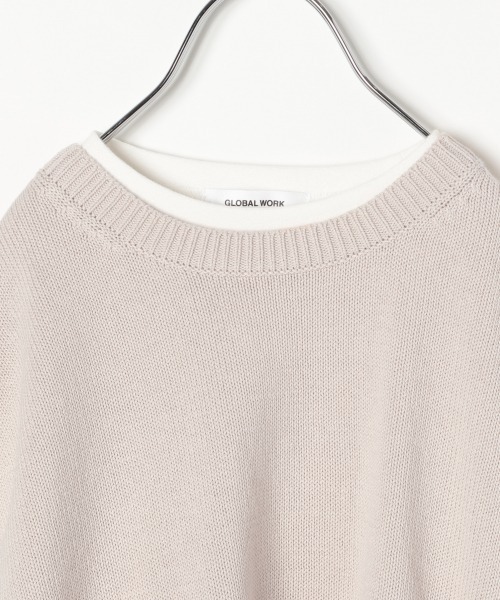 GLOBAL WORK(グローバルワーク)の「【キッズ】ニットベストSETチュニック/930511(ニット/セーター・キッズ・ミント/ベージュ・120cm/150cm/140cm/130cm/100cm/110cm/160cm)」の13枚目の写真