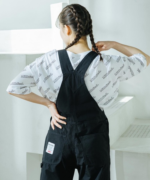 MILKFED.(ミルクフェド)の「ALLOVER LOGO TOP(Tシャツ/カットソー・レディース・ホワイト/ライトグレー/ブラック/ベージュ/レッド・ONE SIZE)」の7枚目の写真