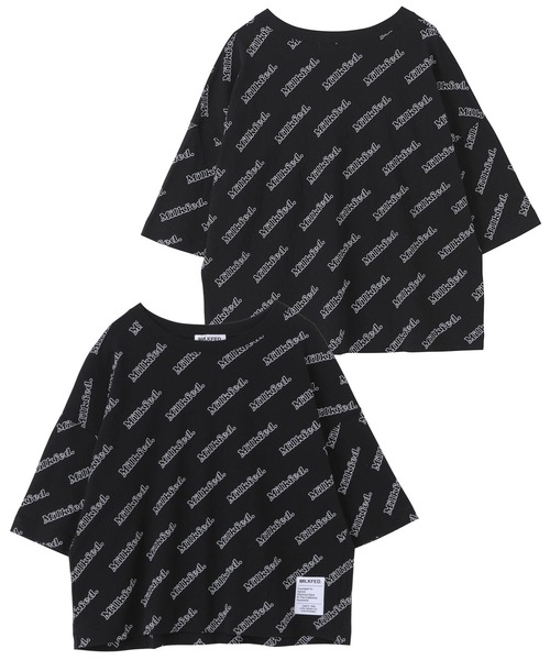 MILKFED.(ミルクフェド)の「ALLOVER LOGO TOP(Tシャツ/カットソー・レディース・ホワイト/ライトグレー/ブラック/ベージュ/レッド・ONE SIZE)」の22枚目の写真