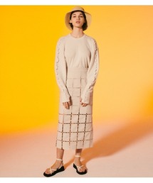 Rib Flutter Sleeve Top