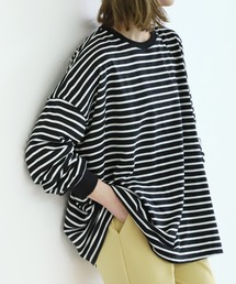 reca | ボーダービッグプルオーバー(Tシャツ/カットソー)