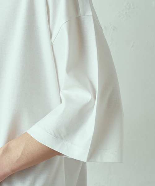 Lui's（ルイス）の「フェイスハンド スーパービッグシルエットTシャツ（Tシャツ/カットソー・メンズ・ホワイト/ブラック/グレー・FREE）」の16枚目の写真