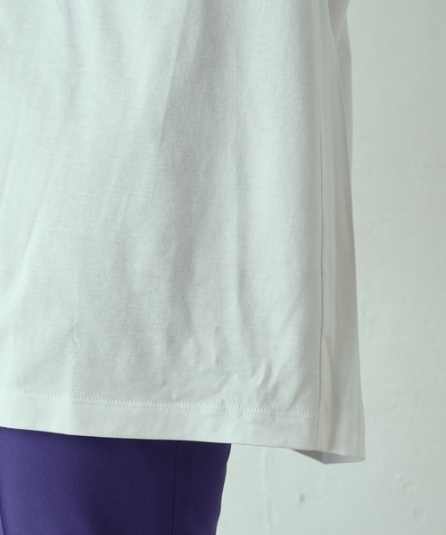 Lui's（ルイス）の「フェイスハンド スーパービッグシルエットTシャツ（Tシャツ/カットソー・メンズ・ホワイト/ブラック/グレー・FREE）」の17枚目の写真