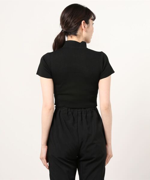 WC（ダブル シー）の「チャイナデザインピチT（Tシャツ/カットソー・レディース・ブラック/ライトパープル・FREE）」の12枚目の写真