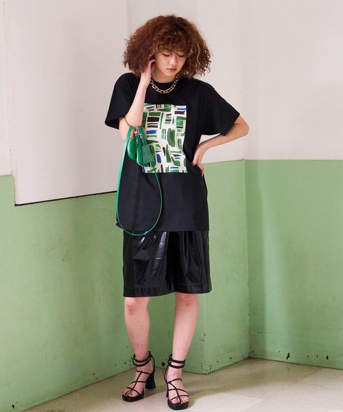 MAISON SPECIAL（メゾンスペシャル）の「ワンタックイージーショーツ【MAISON SPECIAL/メゾンスペシャル】（その他パンツ・レディース・ブラック/ブラウン/ピンク/シルバー/ブルー・38/36）」の8枚目の写真